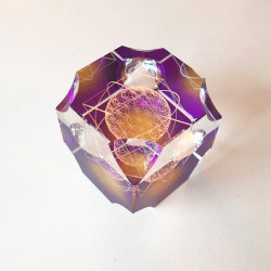 Cube de Métatron violet